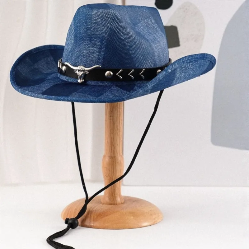 Classic black leather top hat men's and women's music festival party
Classic black leather top hat men's and women's music festival party