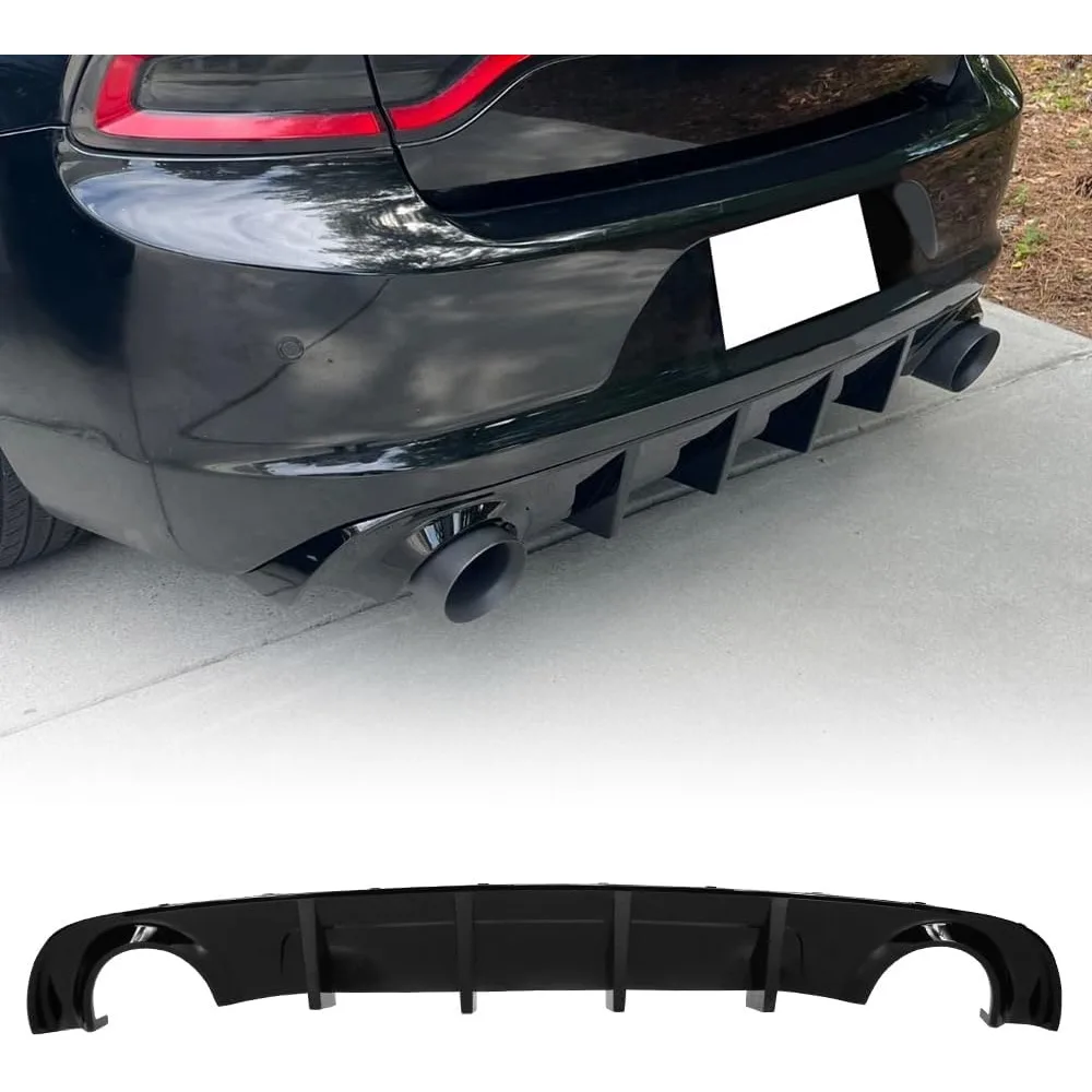 Gloss Black Rear Diffuser Lip for 2015-2023 Dodge Charger Base and SXT Models
Gloss Black Rear Diffuser Lip for 2015-2023 Dodge Charger Base and SXT Models