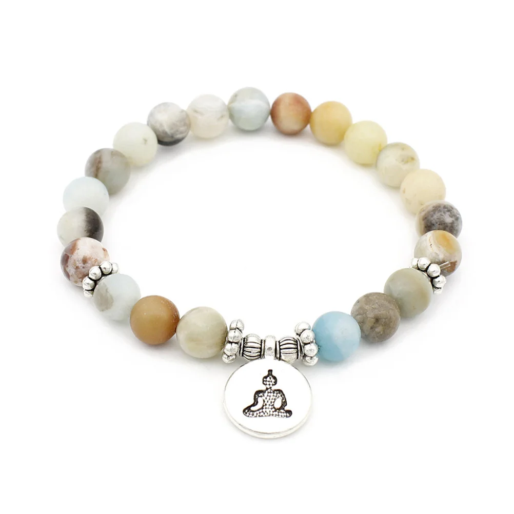 Natural Stone Buddha Beads Bracelet Stretch Frosted Beaded Bracelets For Women Girls Yoga Gift Valentine'S Day Anniversary
Natural Stone Buddha Beads Bracelet Stretch Frosted Beaded Bracelets For Women Girls Yoga Gift Valentine'S Day Anniversary