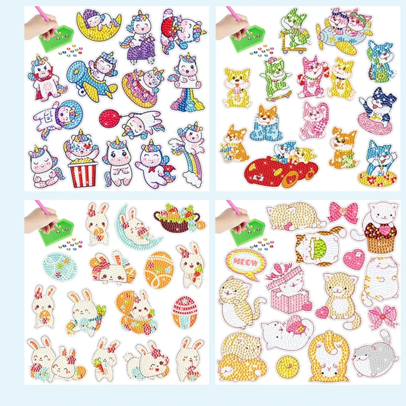 DIY Handmade Diamond Painting Kit - Freezer Decorative Painting Gift - Children's DIY Crystal Full Diamond Sticker
DIY Handmade Diamond Painting Kit - Freezer Decorative Painting Gift - Children's DIY Crystal Full Diamond Sticker