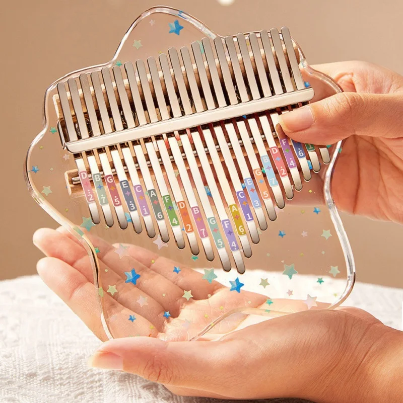 17/21 клавиш Калимба, пианино с большим пальцем, кристалл, акриловая клавиатура для пианино Калимба, музыкальный инструмент для начинающих, подарки для меломана
17/21 клавиш Калимба, пианино с большим пальцем, кристалл, акриловая клавиатура для пианино Калимба, музыкальный инструмент для начинающих, подарки для меломана