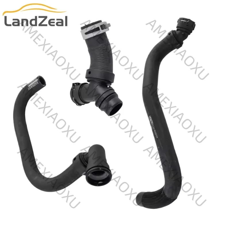 DR3Z-8566-A CL378260-A BL3Z8C350-A Upper Lower Radiator Hoses with T-Connector for Ford F150 5.0L 2011-2020
DR3Z-8566-A CL378260-A BL3Z8C350-A Upper Lower Radiator Hoses with T-Connector for Ford F150 5.0L 2011-2020