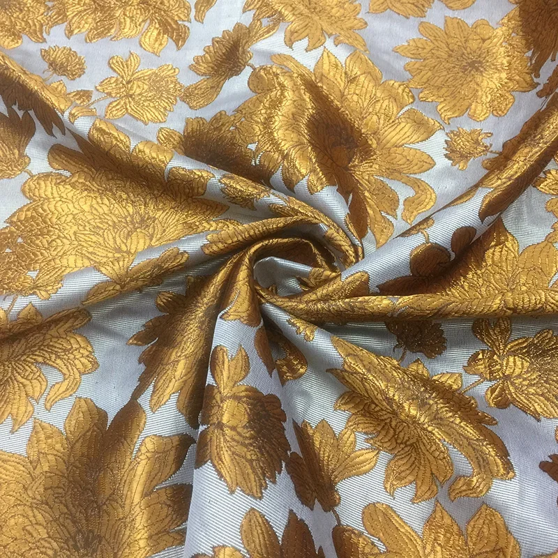Золотая шелковая парча, жаккардовая ткань, винтажное платье с цветочным принтом, брюки, плащ, одежда, ткань, европейский бренд, модный дизайн для шитья
Золотая шелковая парча, жаккардовая ткань, винтажное платье с цветочным принтом, брюки, плащ, одежда, ткань, европейский бренд, модный дизайн для шитья