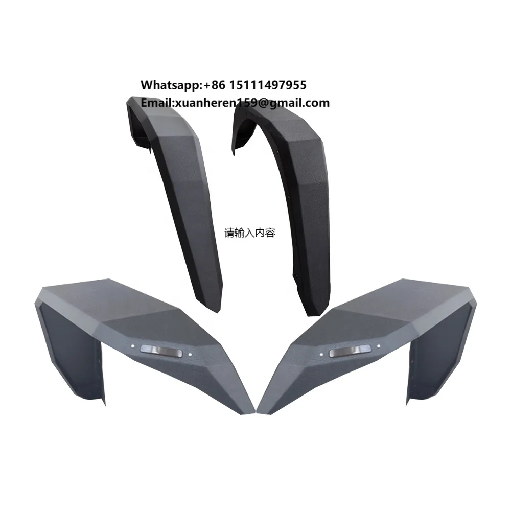 Aluminum Alloy Car Fender Flare for jeep jl Fenders with Led Light JL1143
Aluminum Alloy Car Fender Flare for jeep jl Fenders with Led Light JL1143