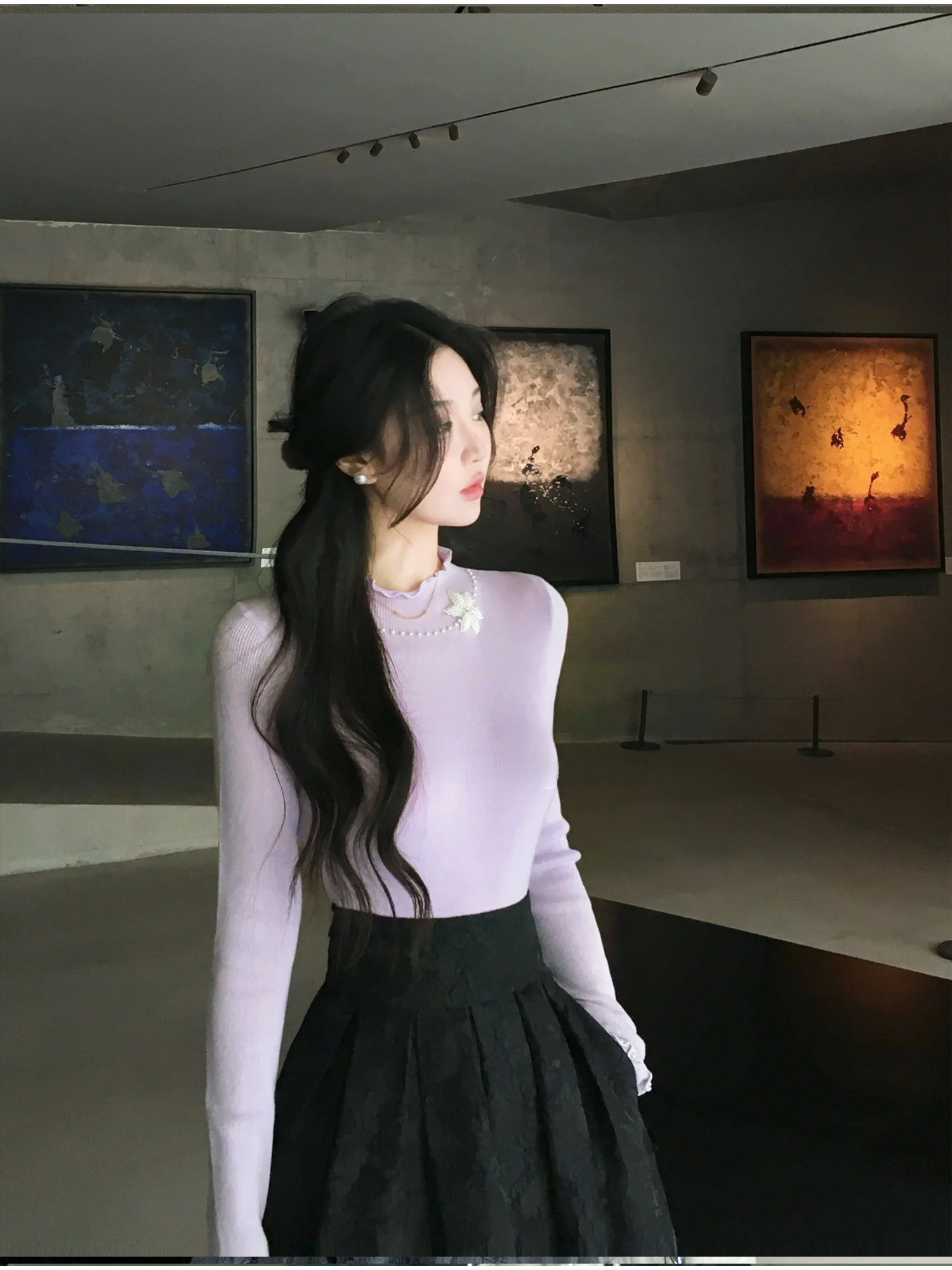 Оригинальный вязаный свитер RoseFang с высоким воротником, теплый базовый слой, женский модный зимний свитер с длинными рукавами
Оригинальный вязаный свитер RoseFang с высоким воротником, теплый базовый слой, женский модный зимний свитер с длинными рукавами