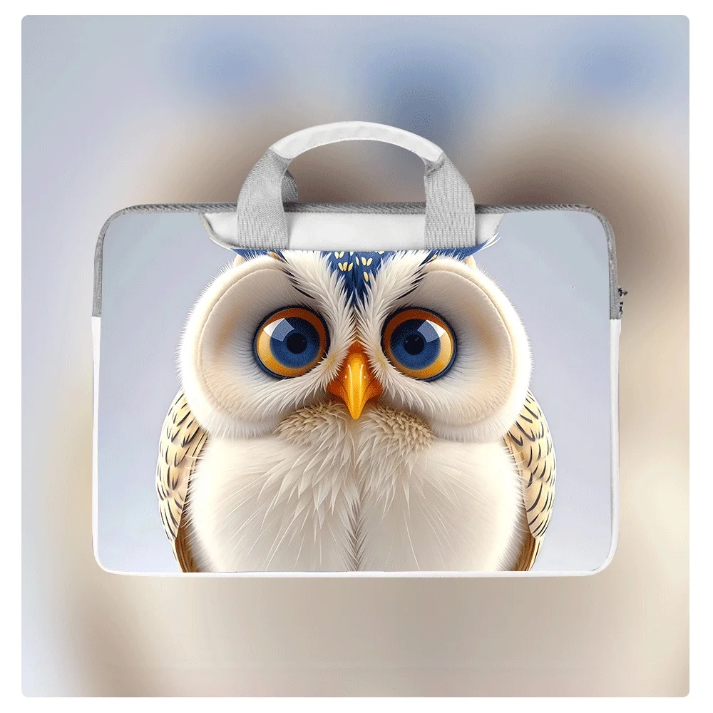 Laptop Bag 12-16 Inches Cute Owl Pattern Print Crossbody Laptop Bag Briefcase Suitable for Laptop Tablet Protective Cover Gift
Laptop Bag 12-16 Inches Cute Owl Pattern Print Crossbody Laptop Bag Briefcase Suitable for Laptop Tablet Protective Cover Gift