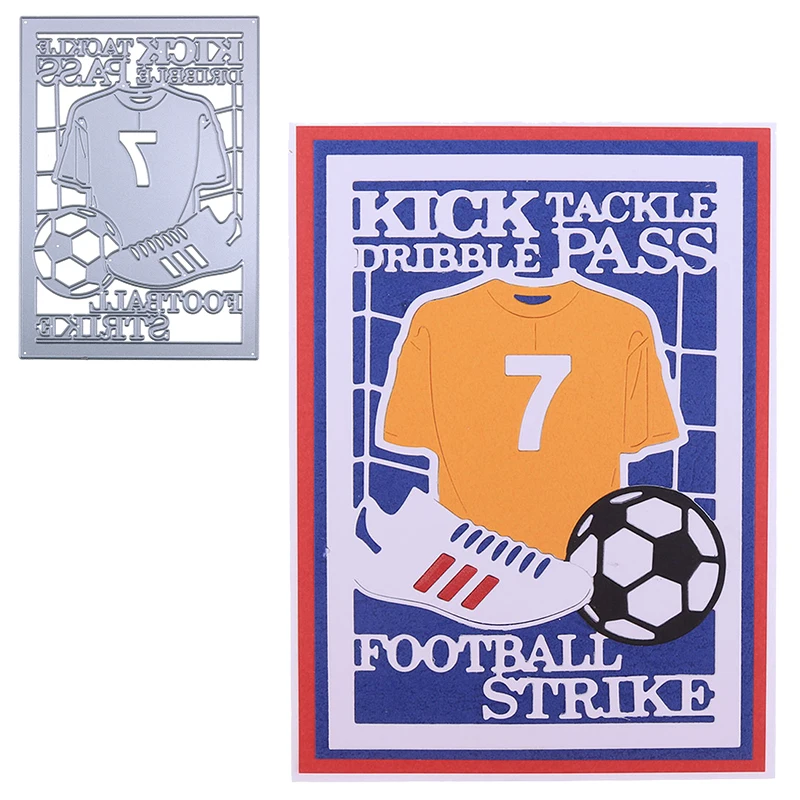 Football Strike Number 7 Metal Cutting Dies DIY Scrapbooking Crafts Card Album Making Stencil New Die Cuts 2022
Football Strike Number 7 Metal Cutting Dies DIY Scrapbooking Crafts Card Album Making Stencil New Die Cuts 2022