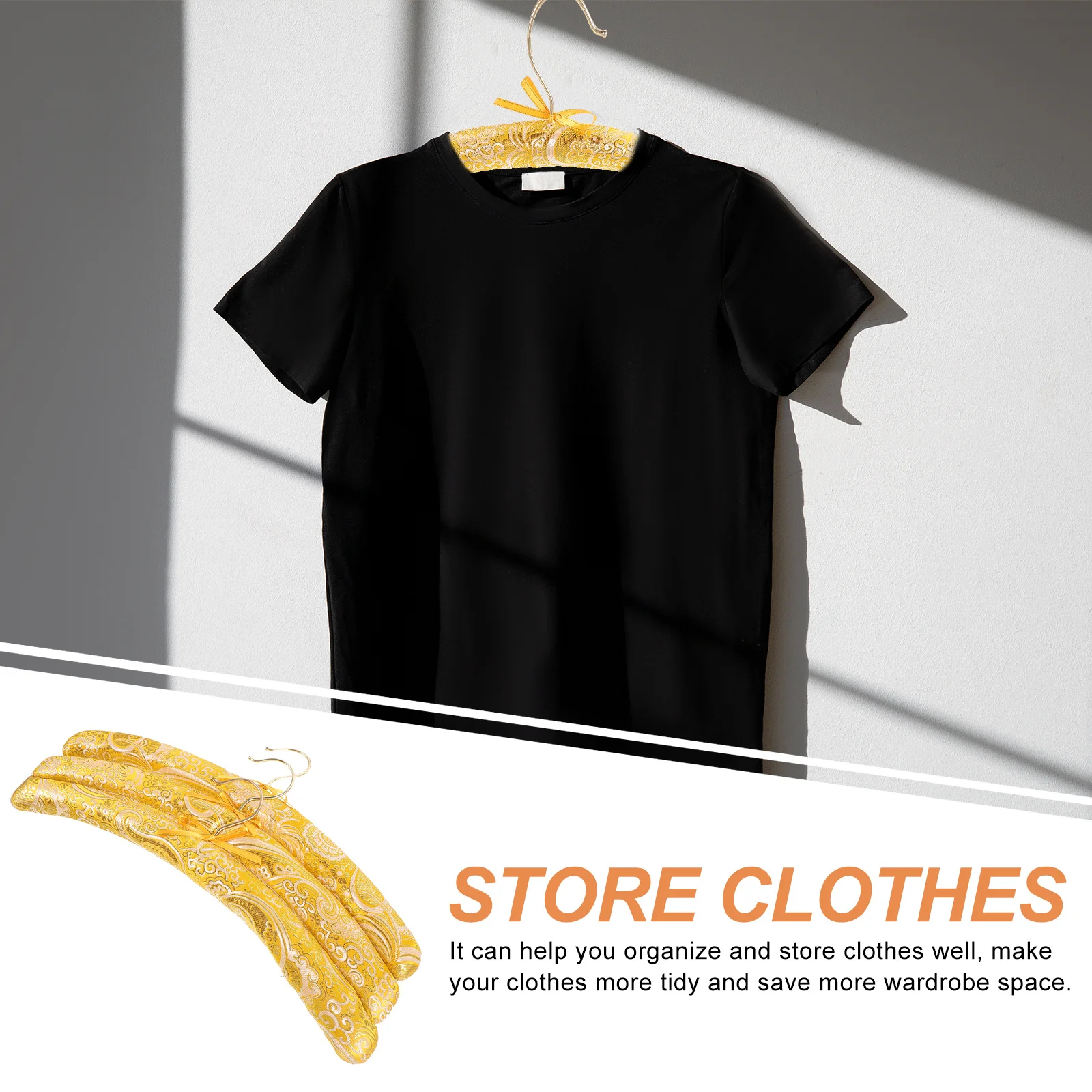 3Pcs Clothes Hangers Padded Sponge Wooden Sweater Hangers No Shoulder Bump Home Storage Organizer Coat Hanger Clothes Hanger
3Pcs Clothes Hangers Padded Sponge Wooden Sweater Hangers No Shoulder Bump Home Storage Organizer Coat Hanger Clothes Hanger