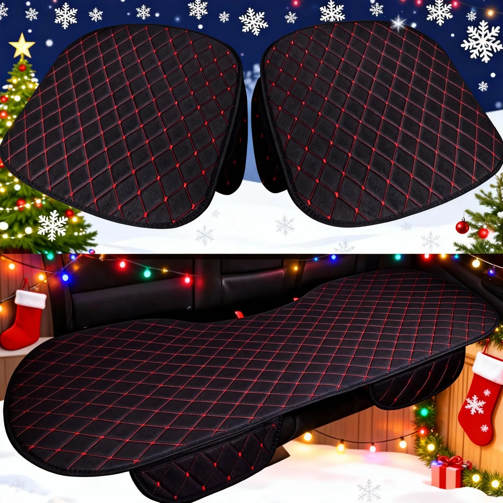 Car Seat Covers, Universal Fit for Sedans, Hatchbacks, and Suvs, Interior Accessories (2 Front Seats + 1 Rear Seat)
Car Seat Covers, Universal Fit for Sedans, Hatchbacks, and Suvs, Interior Accessories (2 Front Seats + 1 Rear Seat)