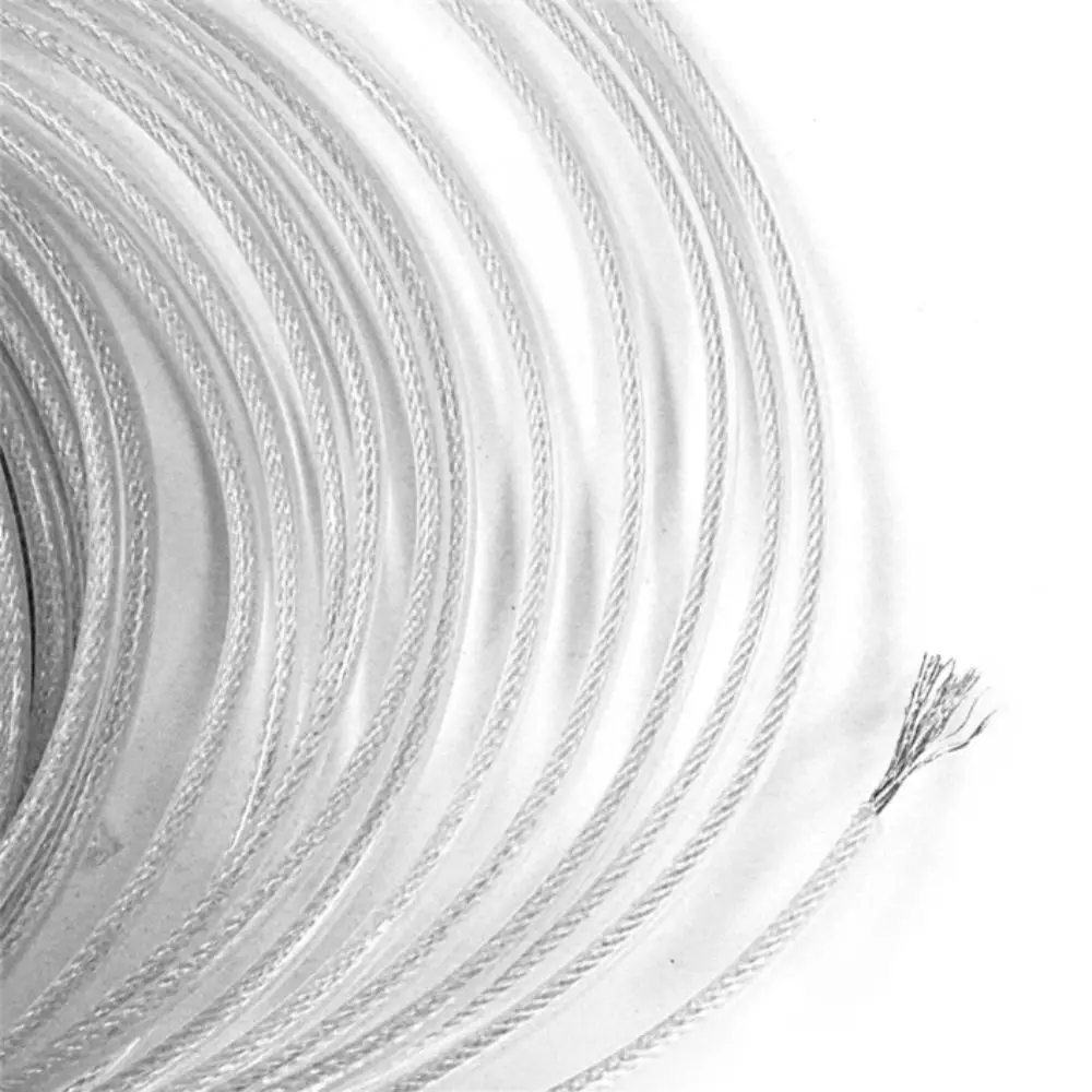 Stainless Steel Steel Wire Grass Trimmer Line Rustproof Round Brushcutter Trimmer Rope 1-4mm Heavy Duty
Stainless Steel Steel Wire Grass Trimmer Line Rustproof Round Brushcutter Trimmer Rope 1-4mm Heavy Duty