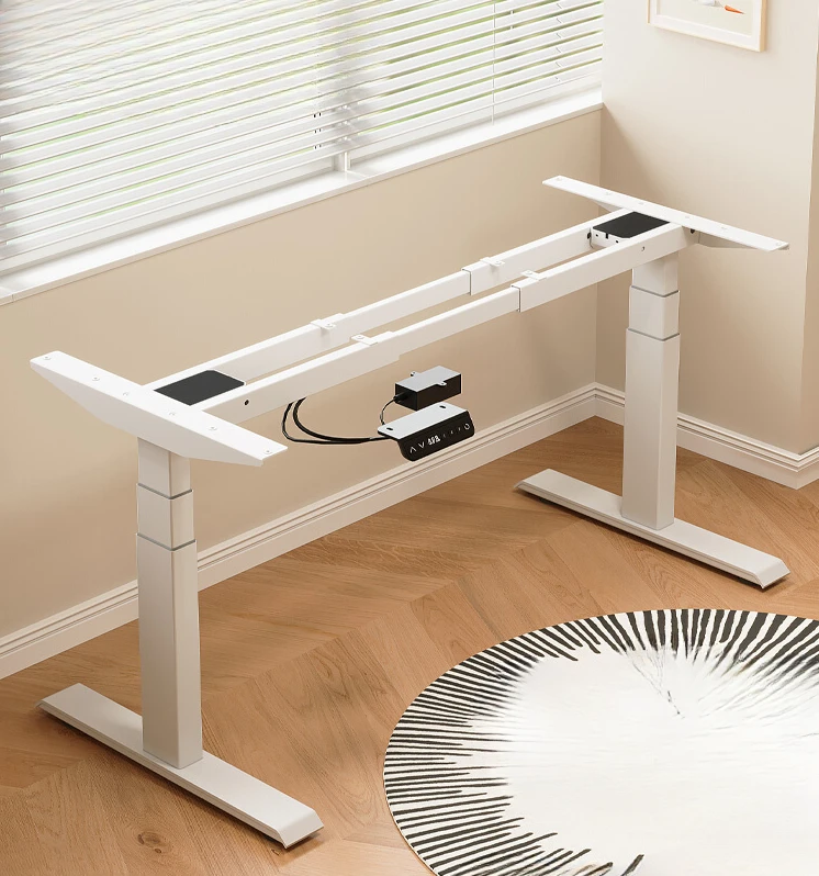 Intelligent electric lifting table legs, double motors, double crossbeams,computer desk stand, desk lifting table stand
Intelligent electric lifting table legs, double motors, double crossbeams,computer desk stand, desk lifting table stand