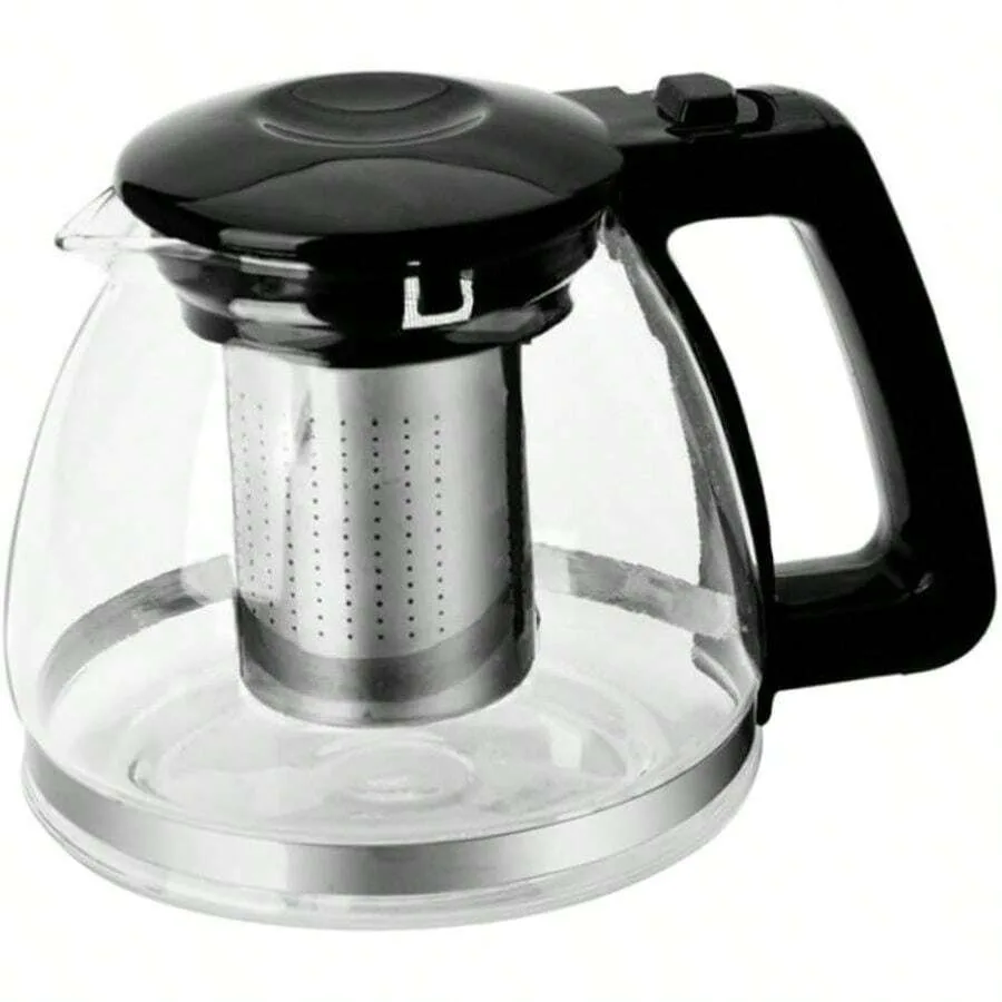 1L Glass Teapot With Stainless Steel Infuser Stovetop Kettle Loose Leaf And Blooming Tea Tea Lovers And Home Brewing
1L Glass Teapot With Stainless Steel Infuser Stovetop Kettle Loose Leaf And Blooming Tea Tea Lovers And Home Brewing