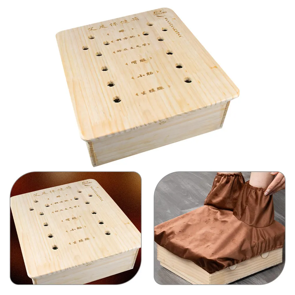 Adjustable Moxibustion Tool Portable Foot Moxibustion Box Made of Solid Wood Heat Resistant Moxa Burner Storage Case
Adjustable Moxibustion Tool Portable Foot Moxibustion Box Made of Solid Wood Heat Resistant Moxa Burner Storage Case