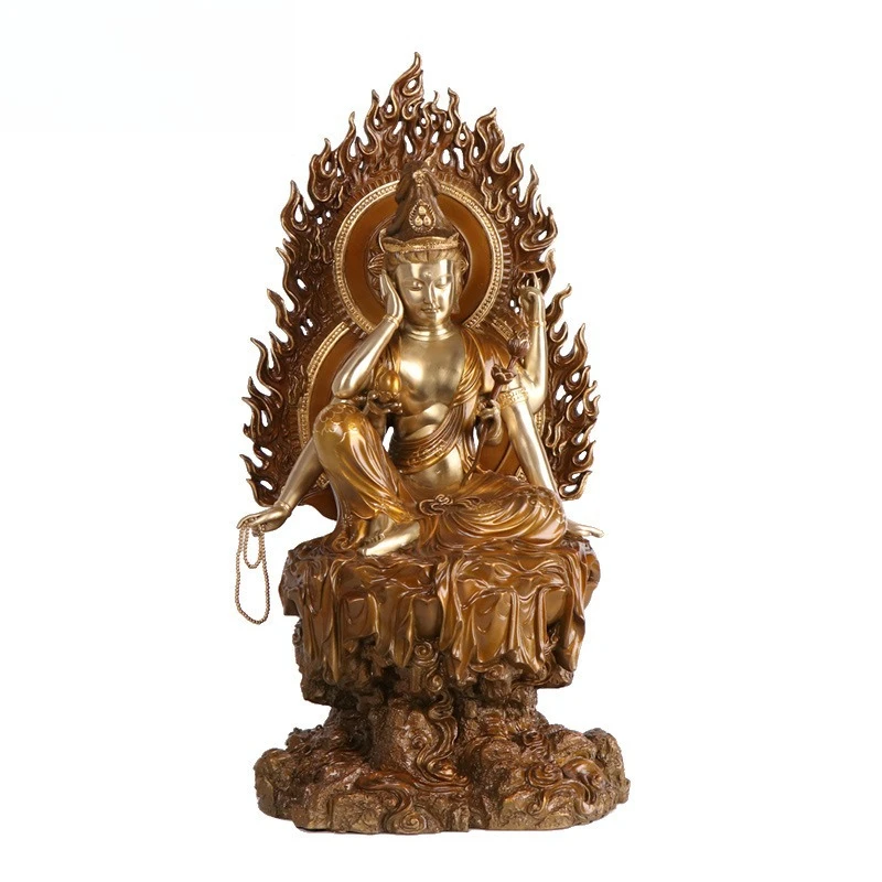 CZ copper Ruyi wheel Guanyin ornament Guanyin handicrafts Ruyi Buddha ornament
CZ copper Ruyi wheel Guanyin ornament Guanyin handicrafts Ruyi Buddha ornament