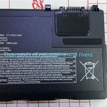 11.1V 22Wh 1990mAh CF-VZSU1AW CF-VZSU1BW Laptop Battery for Panasonic ToughBook CF-33 CF33
11.1V 22Wh 1990mAh CF-VZSU1AW CF-VZSU1BW Laptop Battery for Panasonic ToughBook CF-33 CF33