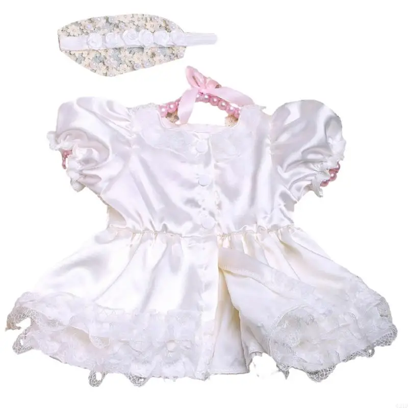 2pcs/Set Newborn Stilets Кружевное платье для боди с подходящим головным убором для Baby G2TD
2pcs/Set Newborn Stilets Кружевное платье для боди с подходящим головным убором для Baby G2TD