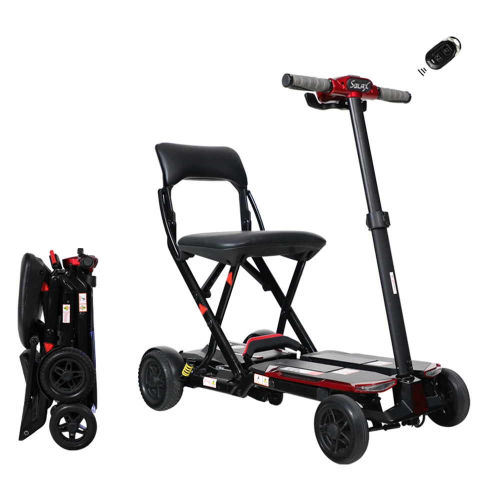 US Stock 4-Wheel Remote Folding Mobility Scooter for Adults Seniors Electric Foldable Mobility Scooter With Suspenion capacity
US Stock 4-Wheel Remote Folding Mobility Scooter for Adults Seniors Electric Foldable Mobility Scooter With Suspenion capacity
