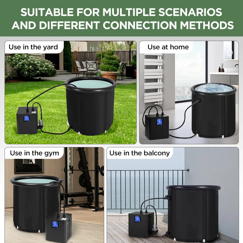 Home smart with external filter ice bath chiller
Home smart with external filter ice bath chiller