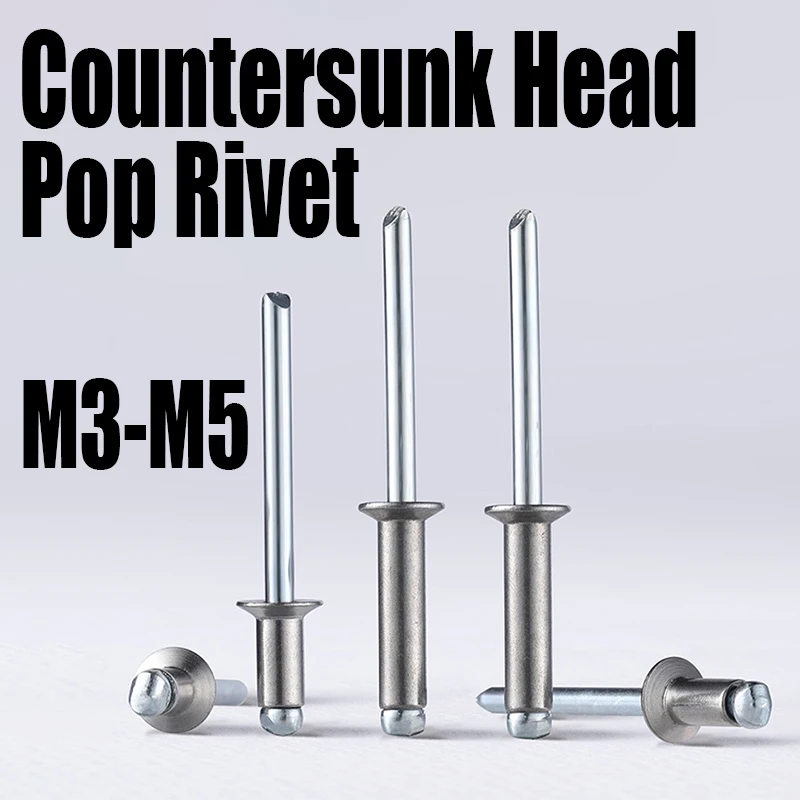 10PCS M3 M3.2 M4 M5 304 Stainless Steel Countersunk Head Pop Rivet Blind Rivet Dome Head Countersunk Flat Head Rivets
10PCS M3 M3.2 M4 M5 304 Stainless Steel Countersunk Head Pop Rivet Blind Rivet Dome Head Countersunk Flat Head Rivets