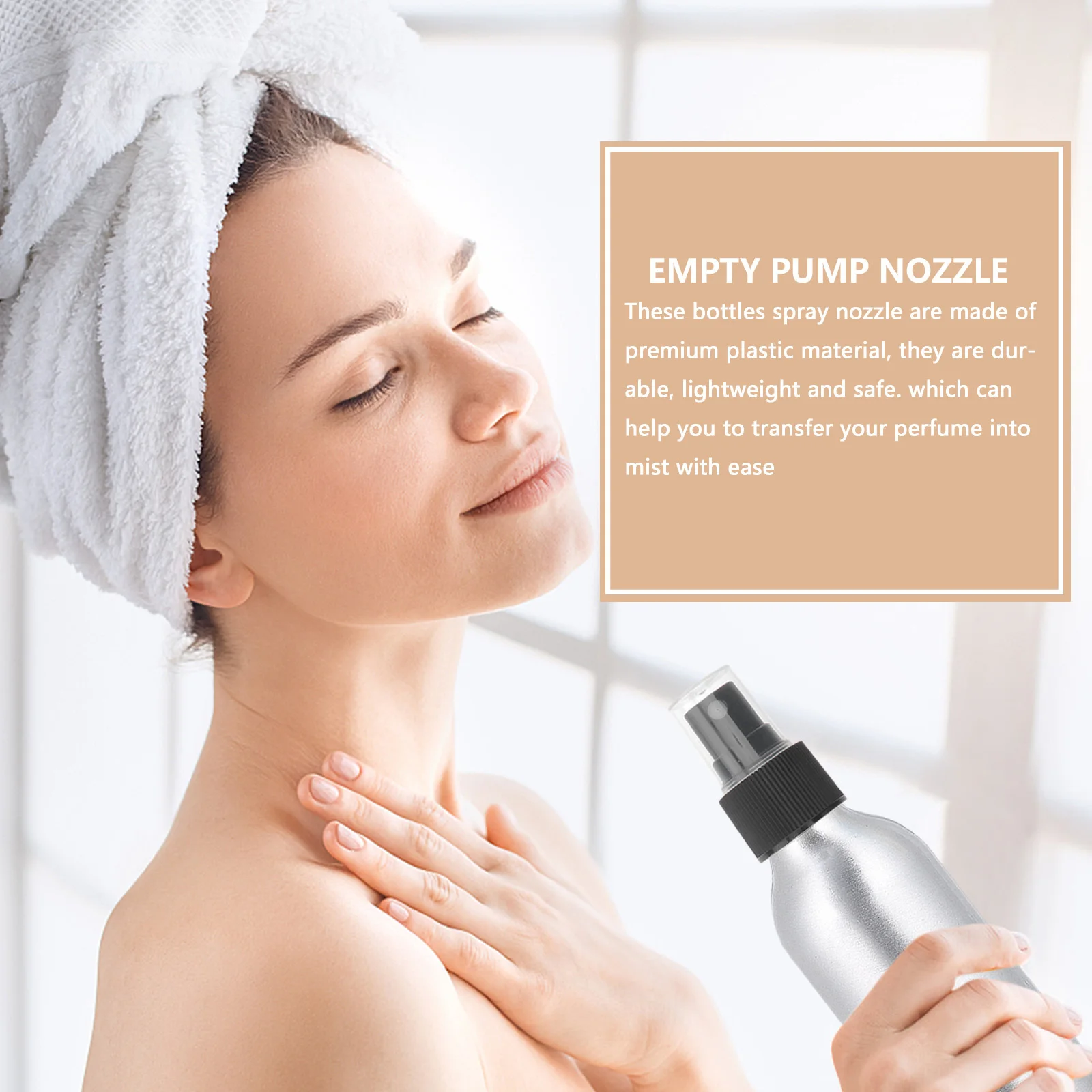 20Pcs Perfume Sprayer Accessories Spray Nozzle for 24Mm Bottles Replacement Empty Pump Nozzle Lightweight Portable Mist
20Pcs Perfume Sprayer Accessories Spray Nozzle for 24Mm Bottles Replacement Empty Pump Nozzle Lightweight Portable Mist