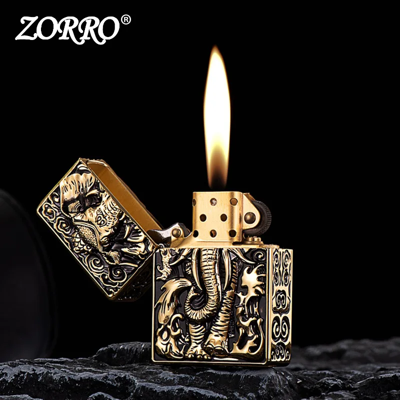 Новая керосиновая зажигалка ZORRO Zorro Armor Elephant из чистой меди, подарочная зажигалка для мужчин, гаджеты, зажигалка для гаджетов, гаджет, зажигалка
Новая керосиновая зажигалка ZORRO Zorro Armor Elephant из чистой меди, подарочная зажигалка для мужчин, гаджеты, зажигалка для гаджетов, гаджет, зажигалка