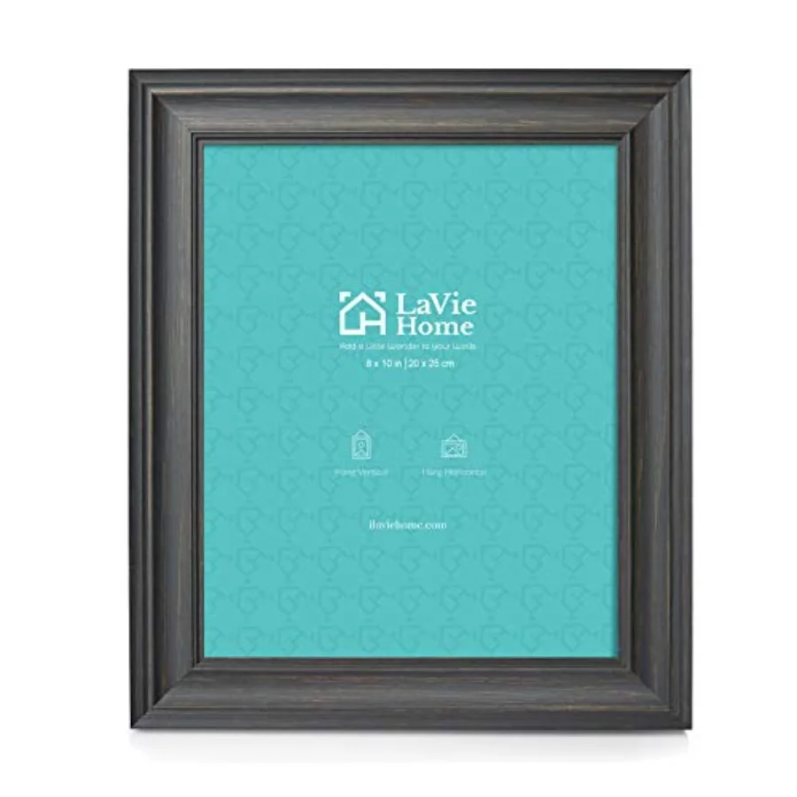 Picture Frames 1 Pack, Rustic Photo Frame Set with Tempered Glass for Wall Mount and Table Top Display
Picture Frames 1 Pack, Rustic Photo Frame Set with Tempered Glass for Wall Mount and Table Top Display