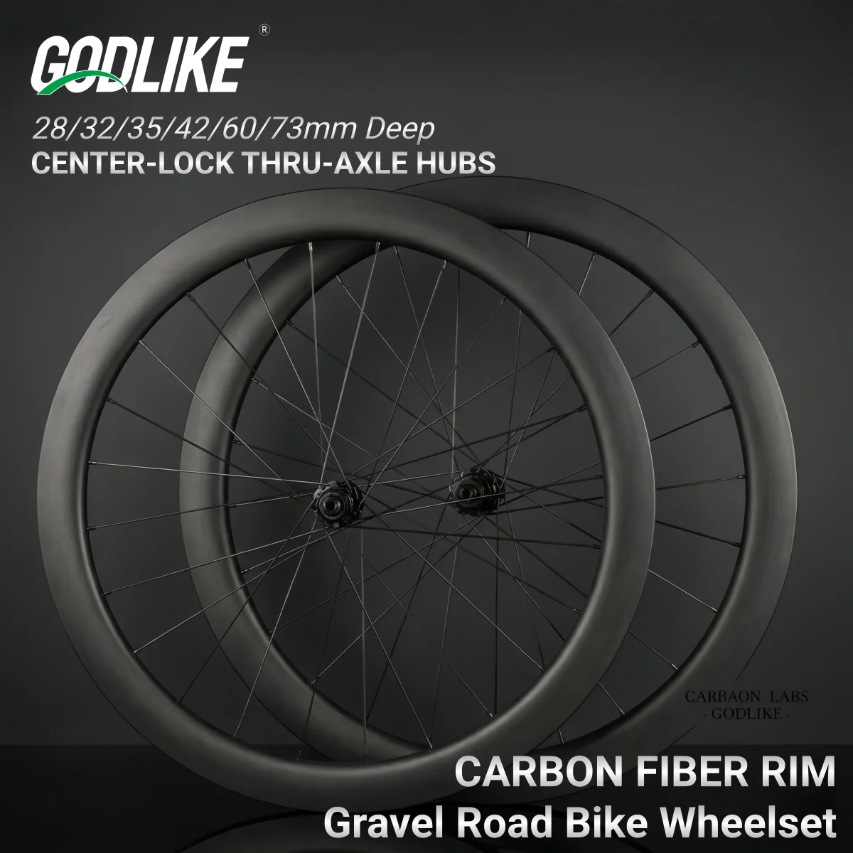 GODLIKE Carbon Fiber Wheelset 700C Road Bicycle Wheels 28/32/35/42/60/73mm 24H Thru Axle Central Lock Hub Racing Bike Wheelsets
GODLIKE Carbon Fiber Wheelset 700C Road Bicycle Wheels 28/32/35/42/60/73mm 24H Thru Axle Central Lock Hub Racing Bike Wheelsets