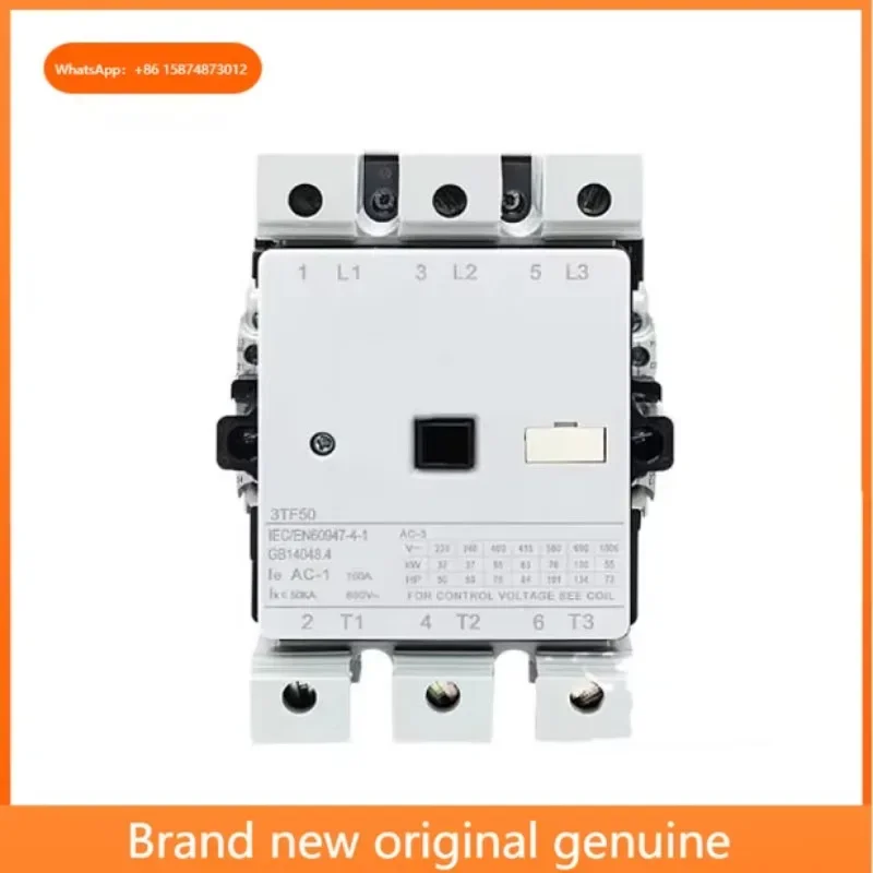 New 140A 75kW 2NO 2NC Contactor 3TF51 3TF5122-0XM0 3TF5122-0XF0 3TF5122-0XQ0 3TF5122-0XG0
New 140A 75kW 2NO 2NC Contactor 3TF51 3TF5122-0XM0 3TF5122-0XF0 3TF5122-0XQ0 3TF5122-0XG0