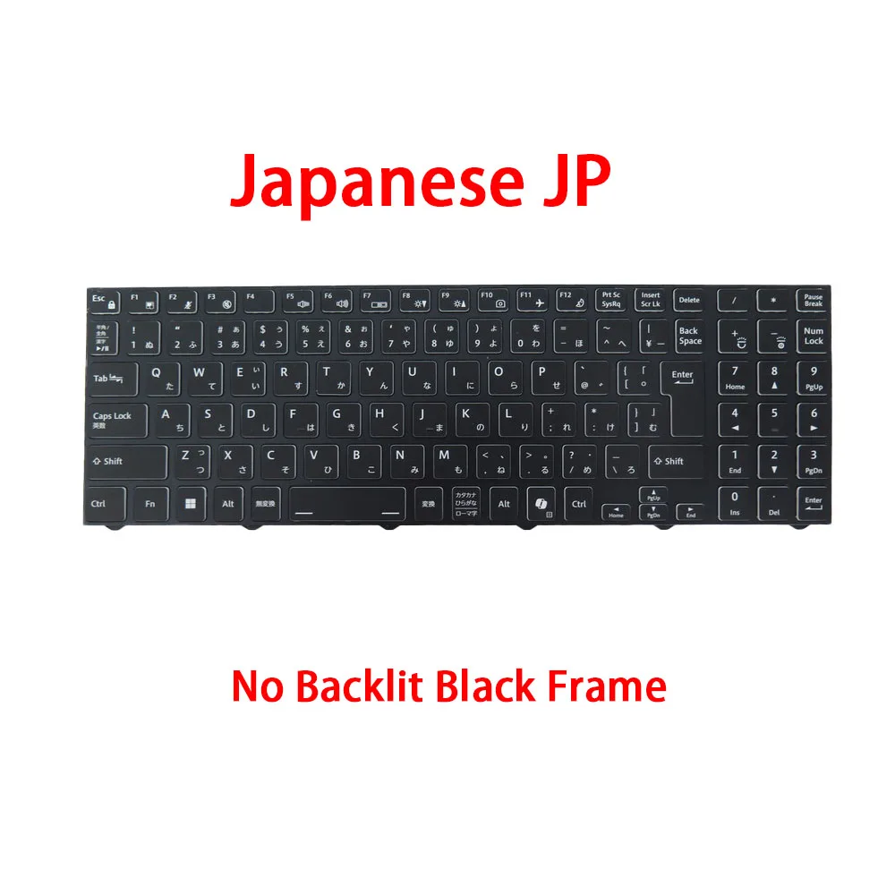 Laptop No Backlit Keyboard For CLEVO V650 CVM23F90J094302 6-80-V6510-21A-1M Japanese JP With AI Key Black Frame New
Laptop No Backlit Keyboard For CLEVO V650 CVM23F90J094302 6-80-V6510-21A-1M Japanese JP With AI Key Black Frame New