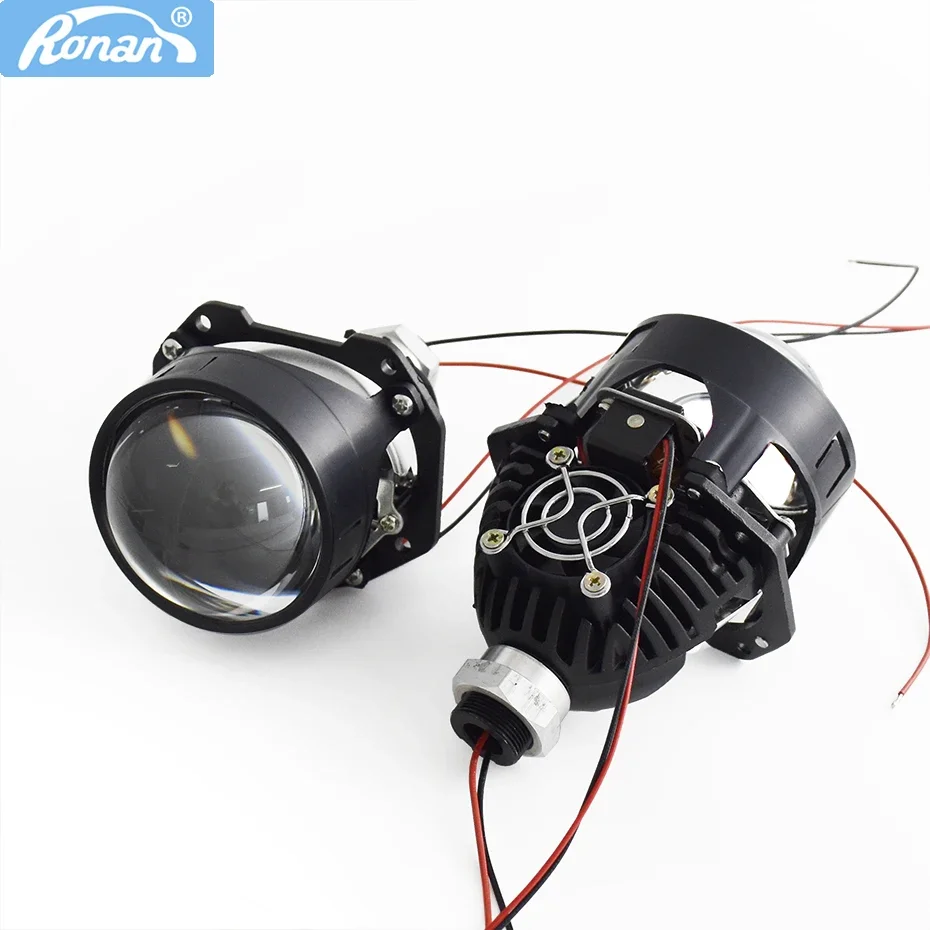 Ronan 40W 2.5'' Bi-Led Lens for H1 H4 H7 9005/9006 Socket Car Headlight Retrofit Upgrade Full Kit with LED Shrouds White Yellow
Ronan 40W 2.5'' Bi-Led Lens for H1 H4 H7 9005/9006 Socket Car Headlight Retrofit Upgrade Full Kit with LED Shrouds White Yellow