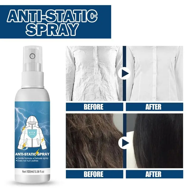 Anti Static Spray Multifunction Quick Static Electricity Removal Clothes Hair Sweater Quilt Household Portable Static Spray
Anti Static Spray Multifunction Quick Static Electricity Removal Clothes Hair Sweater Quilt Household Portable Static Spray