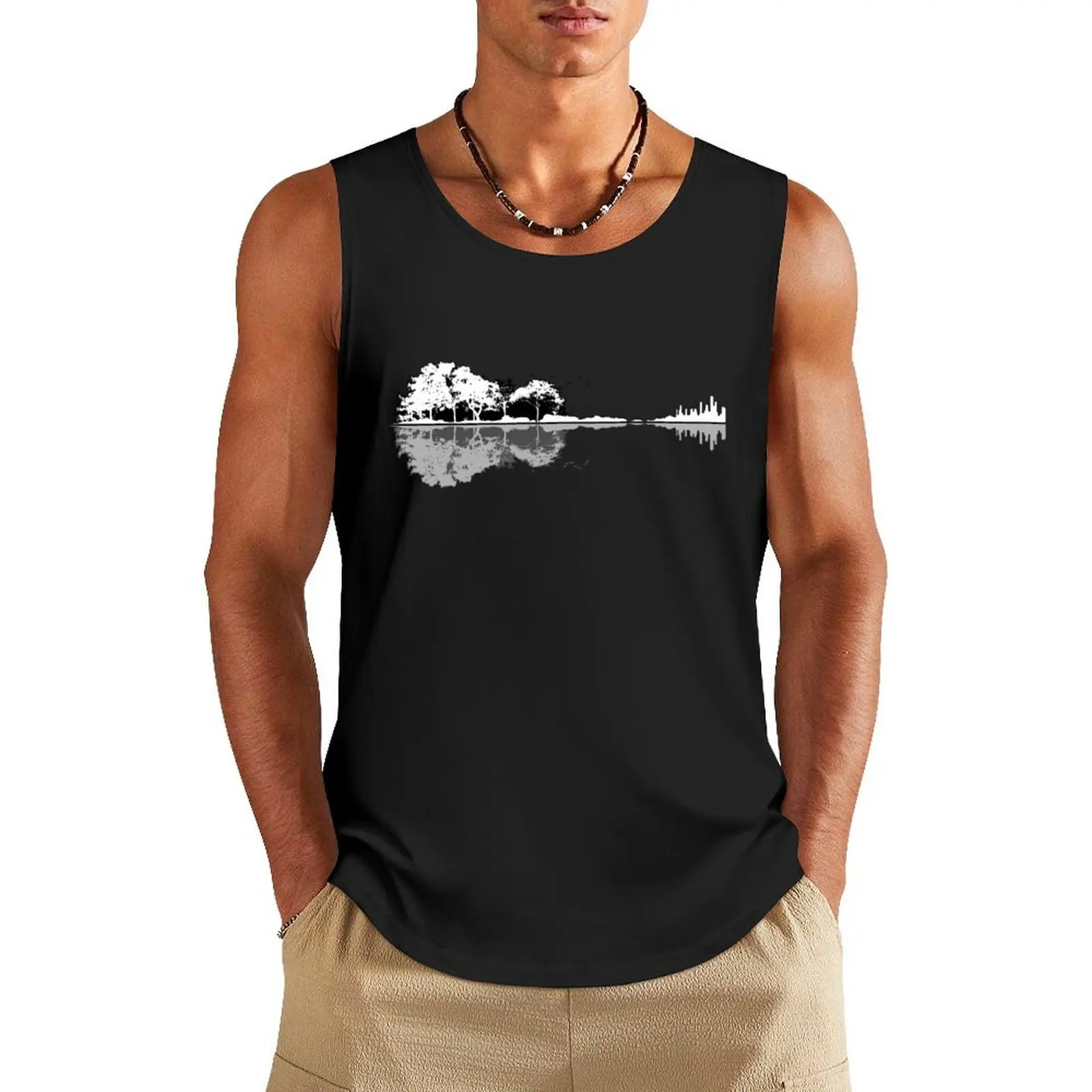 Nature like a Guitar Tank Top Men's clothing brands t-shirts for men gym shirt man sleeveless shirt man gym
Nature like a Guitar Tank Top Men's clothing brands t-shirts for men gym shirt man sleeveless shirt man gym