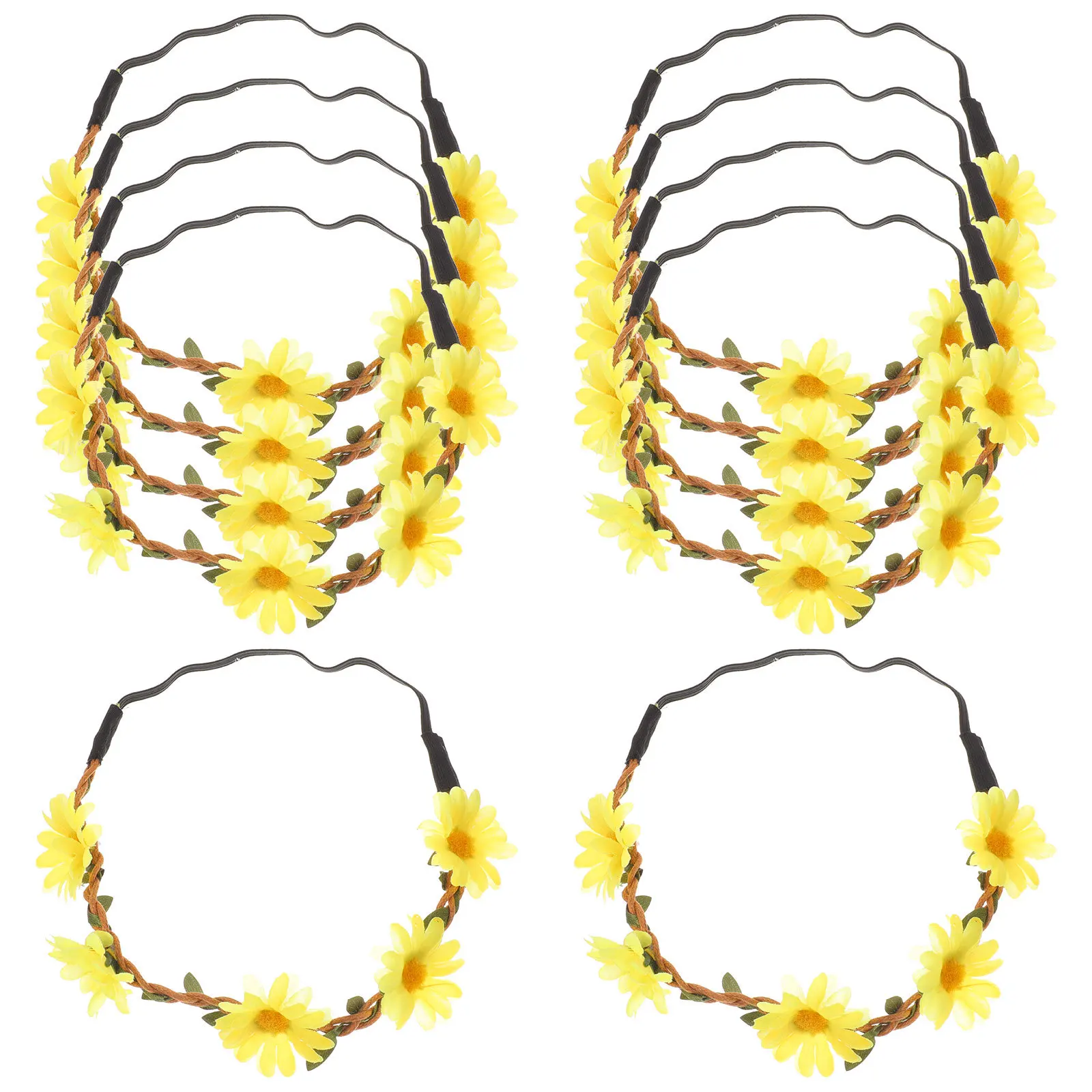 10Pcs Simulation Daisy Hairbands 3D Flower Design Headband for Women Girls Vintage Floral Crown Wedding Photography Hair
10Pcs Simulation Daisy Hairbands 3D Flower Design Headband for Women Girls Vintage Floral Crown Wedding Photography Hair