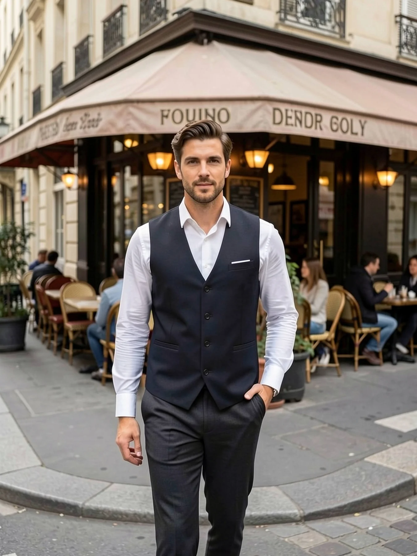 Men's Modern Classic Vest Single Breasted Solid Slim Fit Elegant Office Party Wedding
Men's Modern Classic Vest Single Breasted Solid Slim Fit Elegant Office Party Wedding