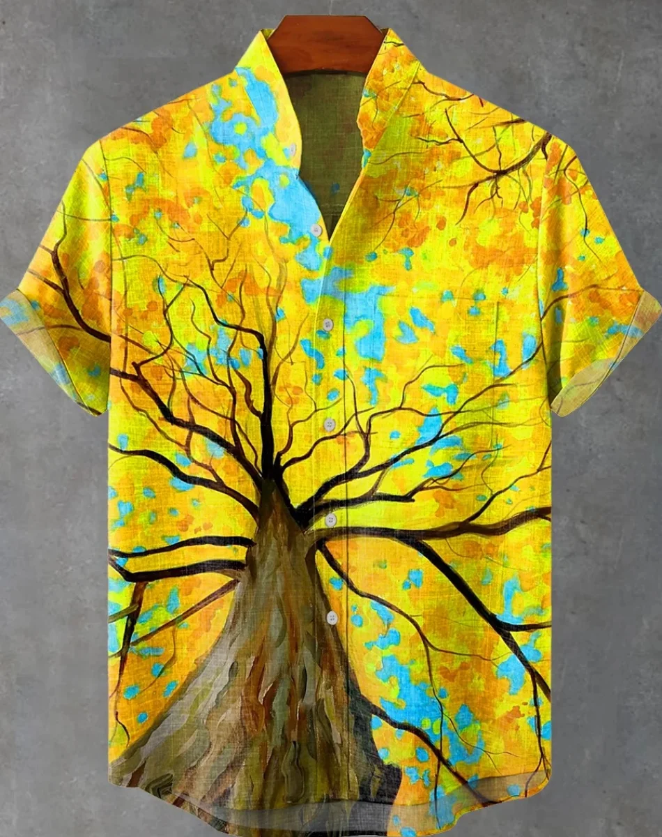 New 3D Linen Printed Nature Pattern Shirt For Men Summer Hip Hop Streetwear Hawaiian Shirt Fast Shipping Camisa Verano Hombre
New 3D Linen Printed Nature Pattern Shirt For Men Summer Hip Hop Streetwear Hawaiian Shirt Fast Shipping Camisa Verano Hombre