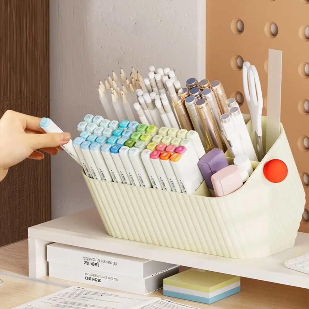 Desktop Pen Holder Large Capacity Cute Marker Pen Stationery Storage Box Creative Cartoon Pencil Holder Desktop Organizer
Desktop Pen Holder Large Capacity Cute Marker Pen Stationery Storage Box Creative Cartoon Pencil Holder Desktop Organizer