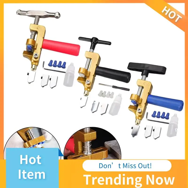 AB08-1Set Tile Cutter 2 In 1 Glass Tile Cutter Manual Glazed Tiles Mirror Cutting Machine Opener Home Improvement
AB08-1Set Tile Cutter 2 In 1 Glass Tile Cutter Manual Glazed Tiles Mirror Cutting Machine Opener Home Improvement
