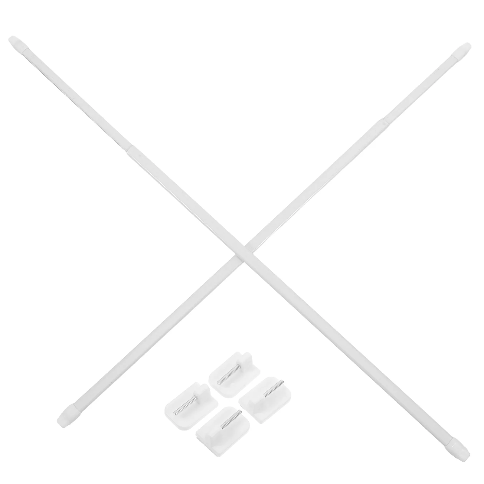 1 set Shower Curtain Rod Telescopic Extendable Tension Pole White Bathroom Rail No Drill Easy Install Fits Various Sizes Strong
1 set Shower Curtain Rod Telescopic Extendable Tension Pole White Bathroom Rail No Drill Easy Install Fits Various Sizes Strong