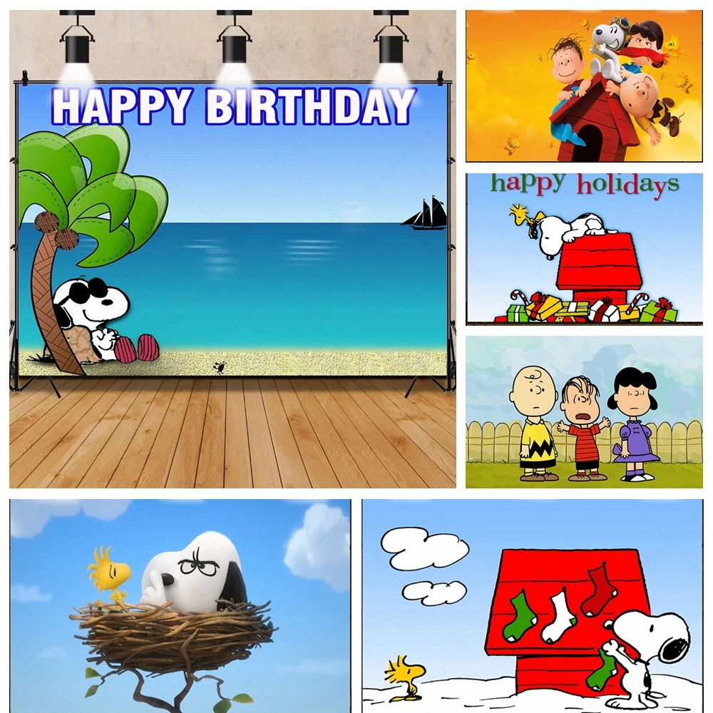 Snoop-y Cartoon Birthday Party Backdrop Photo Booth Background Custom Banner Baby Shower Decor Kids Photography Studio Props
Snoop-y Cartoon Birthday Party Backdrop Photo Booth Background Custom Banner Baby Shower Decor Kids Photography Studio Props