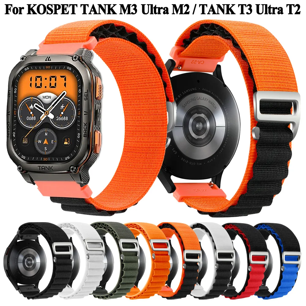 22mm Universal Strap For KOSPET TANK M3 Ultra T3 Ultra 2 Bracelet Wristbands For KOSPET TANK M3 M2 T3 T2 Watch Bands Accessories
22mm Universal Strap For KOSPET TANK M3 Ultra T3 Ultra 2 Bracelet Wristbands For KOSPET TANK M3 M2 T3 T2 Watch Bands Accessories