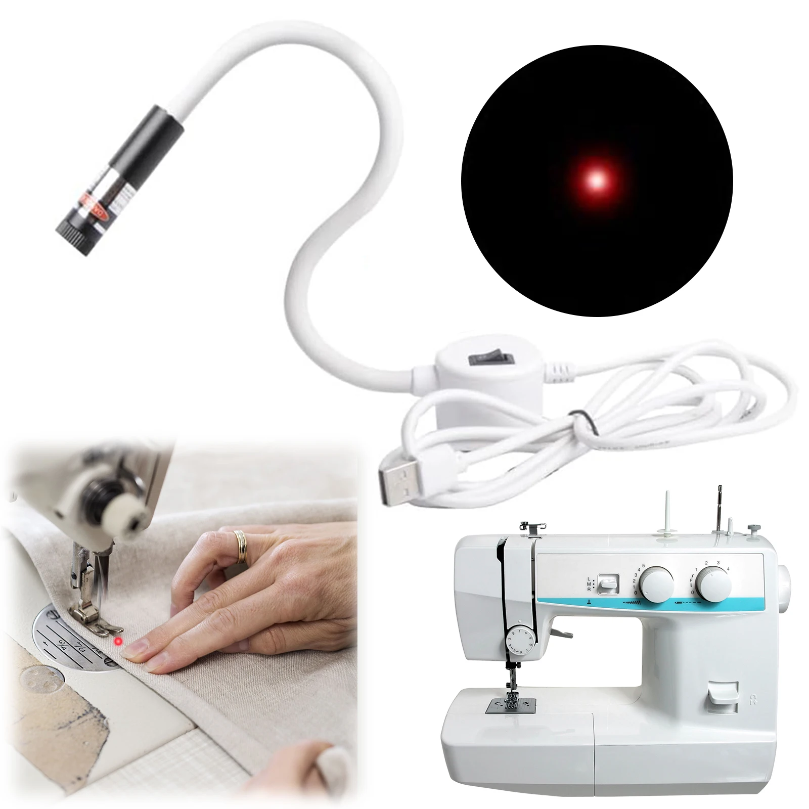 Magnetic Positioning Quilting Light Magnetic Attachment Sewing Guide Light Hands-Free Precision for Precise Stitching
Magnetic Positioning Quilting Light Magnetic Attachment Sewing Guide Light Hands-Free Precision for Precise Stitching