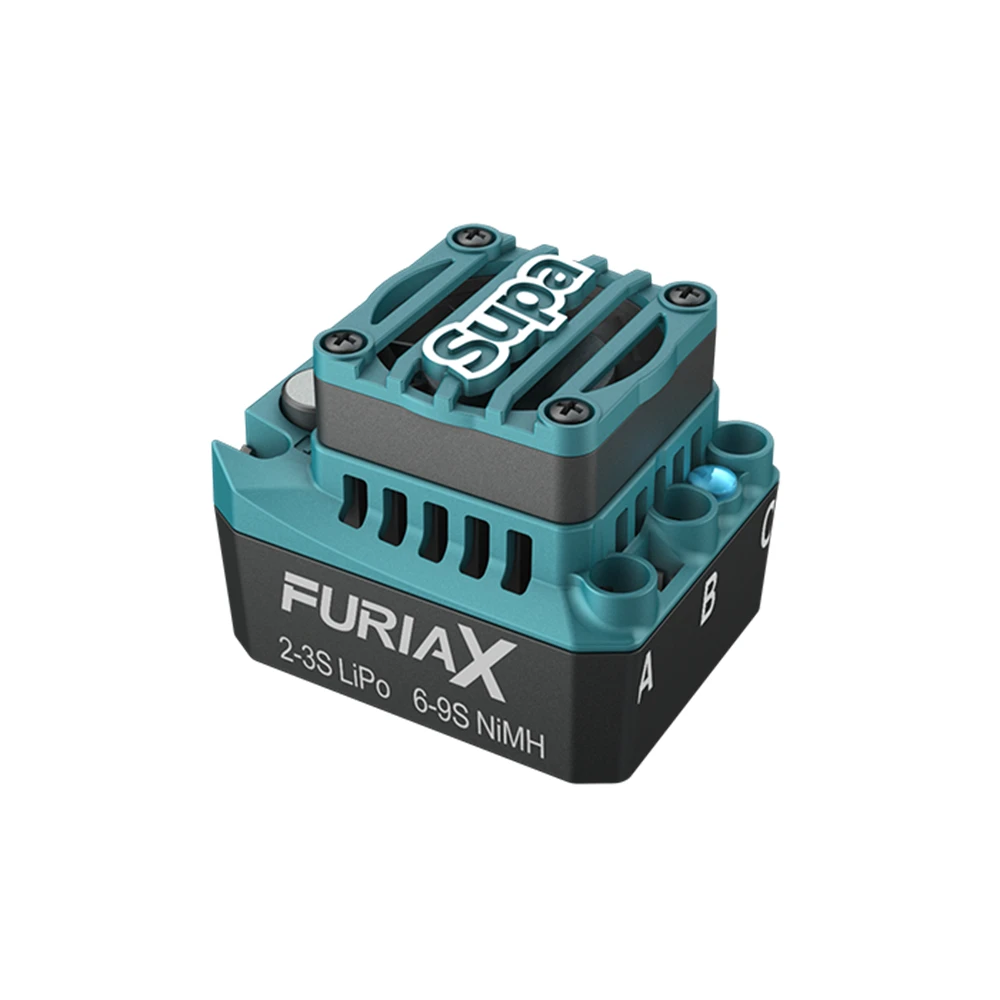 SkyRC 300080-06 FuriaX Supa 60A 2-3S LiPo Sensorless Speed Controller ESC for 1/10 Touring Car Short Course Truck
SkyRC 300080-06 FuriaX Supa 60A 2-3S LiPo Sensorless Speed Controller ESC for 1/10 Touring Car Short Course Truck