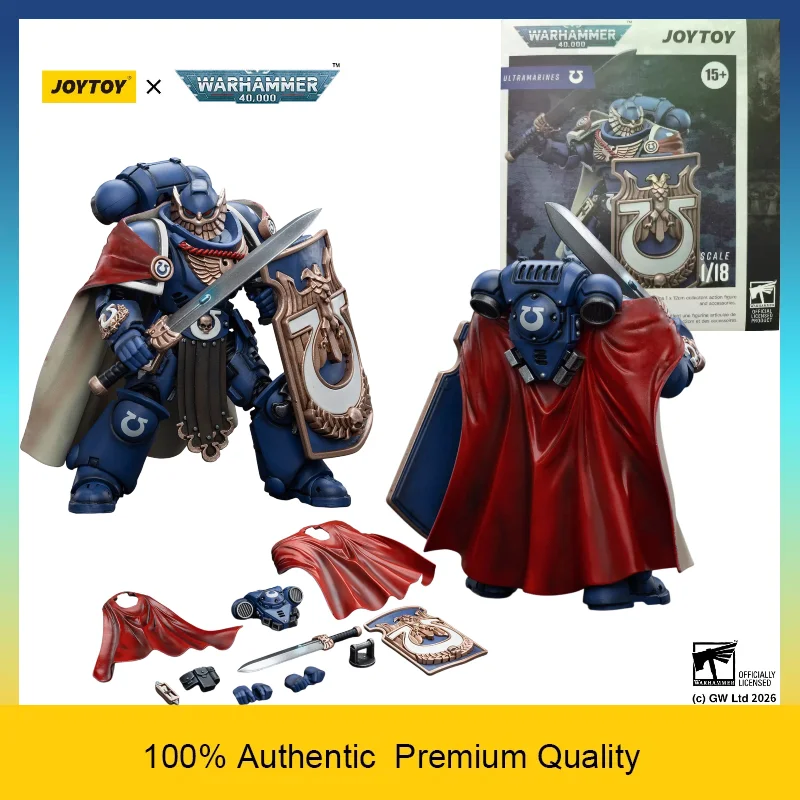 JOYTOY Warhammer 40K Ultramarines Honour Guard Equipped Relic Shield Power Sword 1/18 Scale Collectible Model Toys In Stock
JOYTOY Warhammer 40K Ultramarines Honour Guard Equipped Relic Shield Power Sword 1/18 Scale Collectible Model Toys In Stock