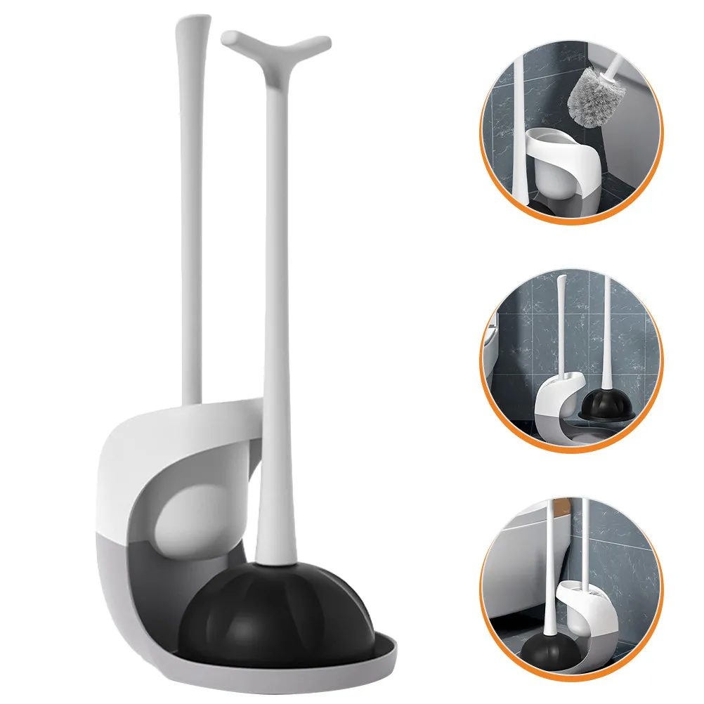 1Set Premium PP Tpr Toilet Brush and Plunger Set with Stable Base Space Saving Bathroom Cleaning Tool for Toilets Sinks Bathtubs
1Set Premium PP Tpr Toilet Brush and Plunger Set with Stable Base Space Saving Bathroom Cleaning Tool for Toilets Sinks Bathtubs