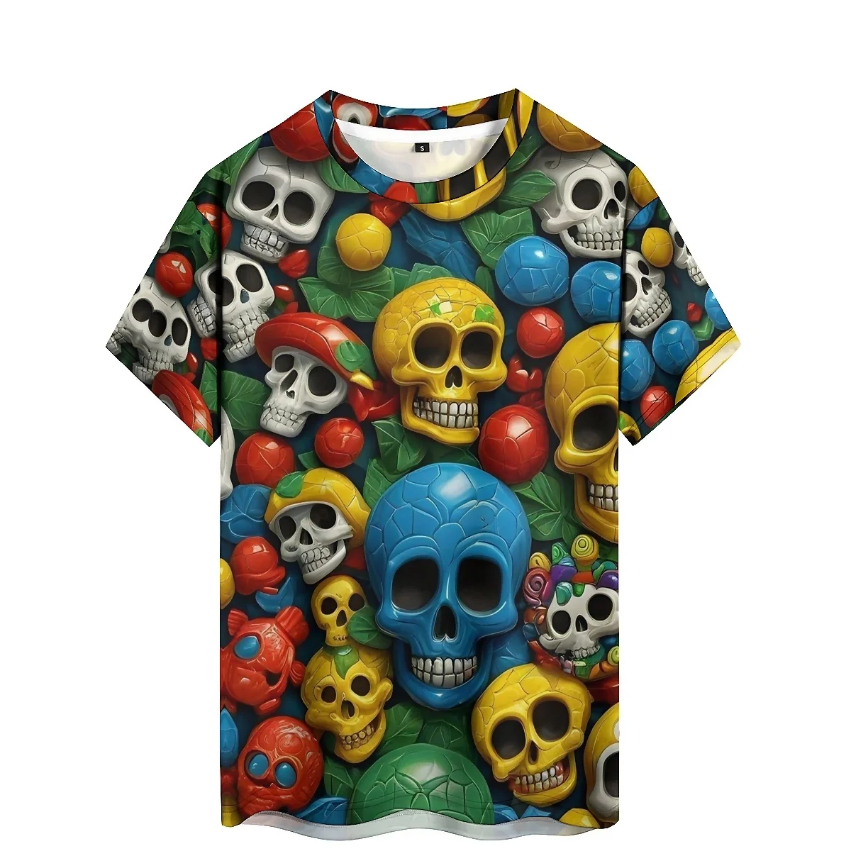 Men's Party Event 3D Printed Short-Sleeve T-Shirt - Summer Sports, 3D Short-Sleeve, High-Quality Printing
Men's Party Event 3D Printed Short-Sleeve T-Shirt - Summer Sports, 3D Short-Sleeve, High-Quality Printing