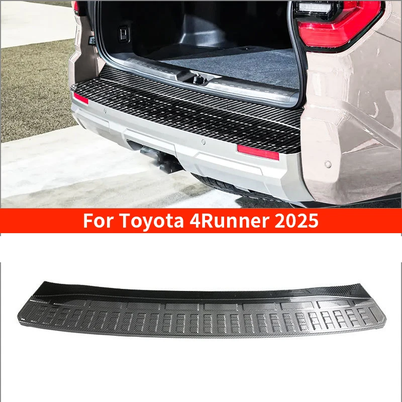 Защита порога багажника для Toyota 4Runner 2025, материал ABS, защита заднего бампера, защита порога, автомобильные аксессуары
Защита порога багажника для Toyota 4Runner 2025, материал ABS, защита заднего бампера, защита порога, автомобильные аксессуары