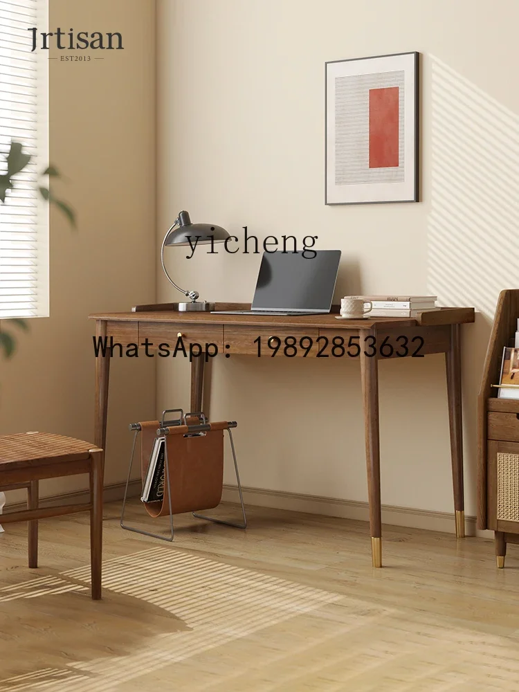 b2 solid wood desk and chair black walnut study furniture ash wood home writing desk
b2 solid wood desk and chair black walnut study furniture ash wood home writing desk