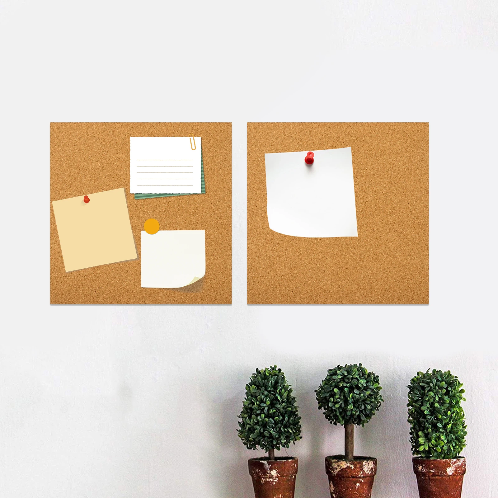 5 Pcs 300x300x1mm Soundproof Cork Paper Boards Self Adhesive Wall Decor Bulletin Reminder Notice Display Tiles Office Home
5 Pcs 300x300x1mm Soundproof Cork Paper Boards Self Adhesive Wall Decor Bulletin Reminder Notice Display Tiles Office Home
