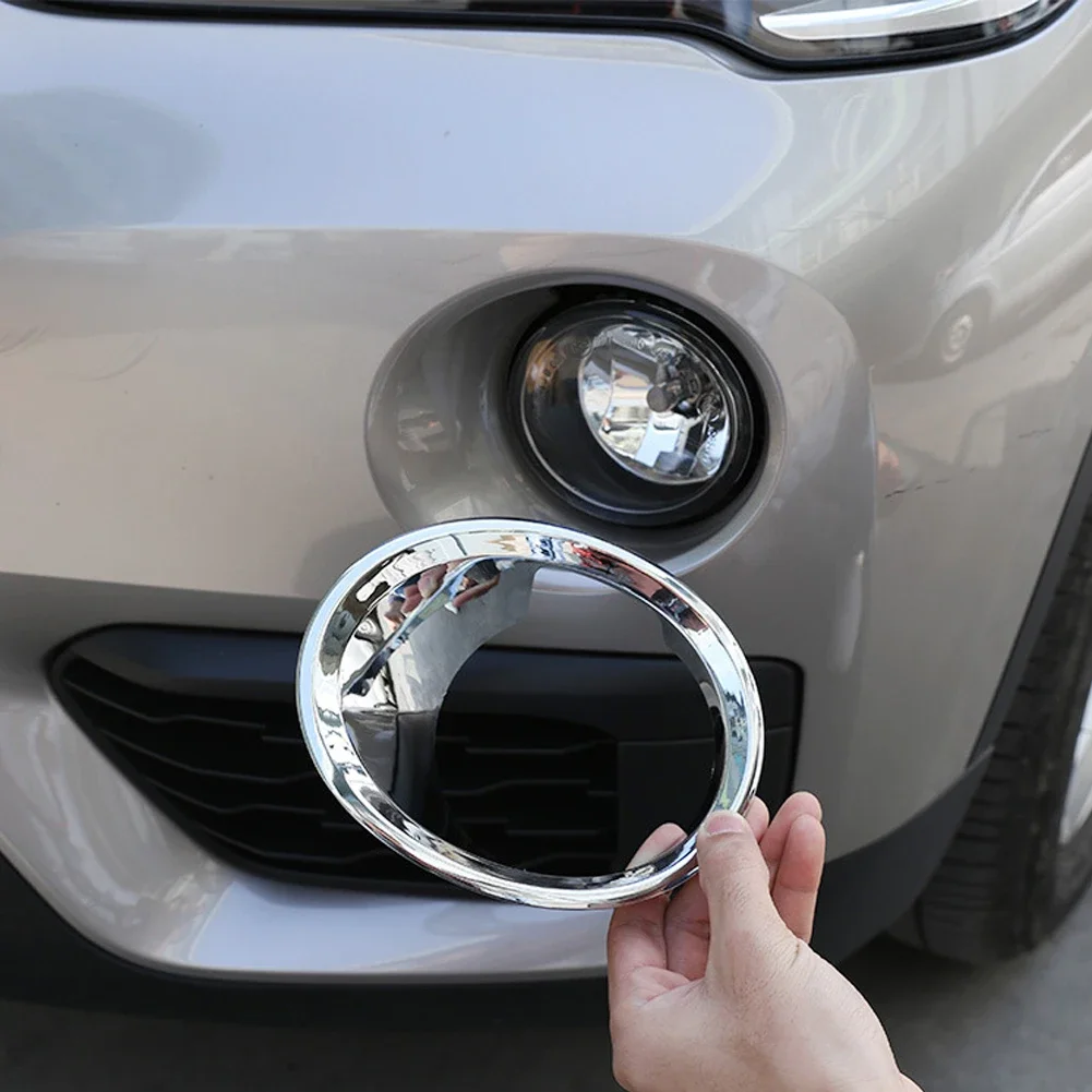 2Pcs Front Fog Light Frame Lamp Ring Cover Trim for BMW X1 2016-2019 ABS Carbon Fiber Car Styling Car Exterior Accessories
2Pcs Front Fog Light Frame Lamp Ring Cover Trim for BMW X1 2016-2019 ABS Carbon Fiber Car Styling Car Exterior Accessories