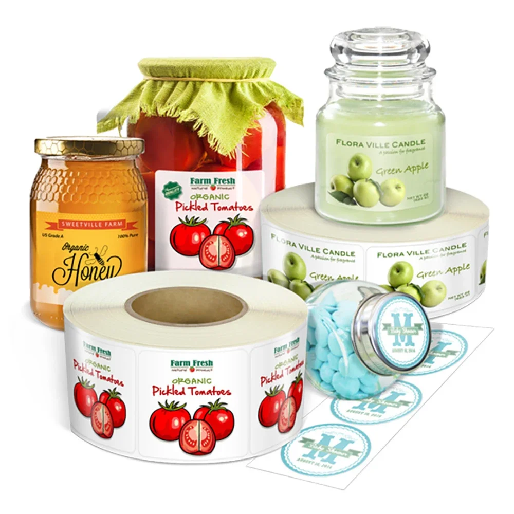 Food label custom self-adhesive professional trademark logo label sticker printing Food Packaging Label Stickers
Food label custom self-adhesive professional trademark logo label sticker printing Food Packaging Label Stickers